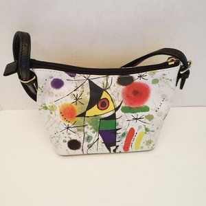 Joan Miro Singing Fish Abstract Surrealism Shoulder Bag Purse Handbag